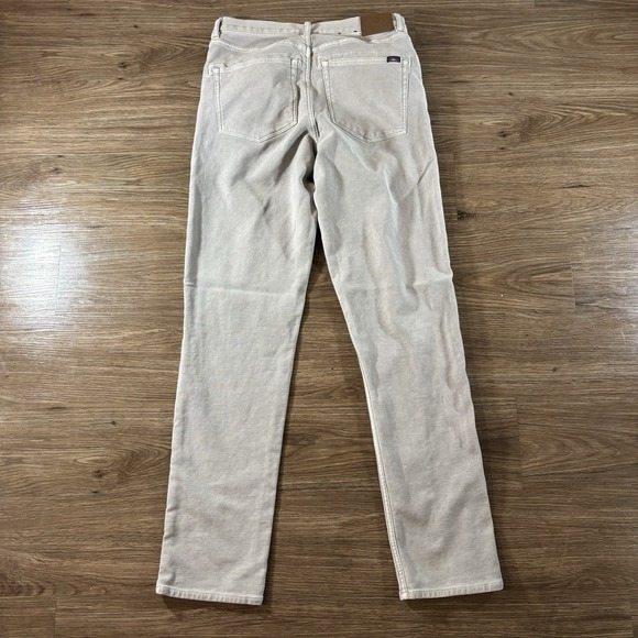 FAHERTY Pants Men 31x32 Stretch Terry 5 Pocket Grey Stone Beige Cotton Blend - Picture 8 of 9